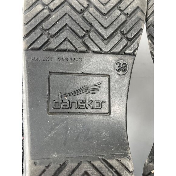 Dansko‎ Womens Black Velvet Professional Clogs Size 38 EU - Picture 5 of 6